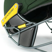 Masuri E Line Steel Cricket Helmet Green Masuri